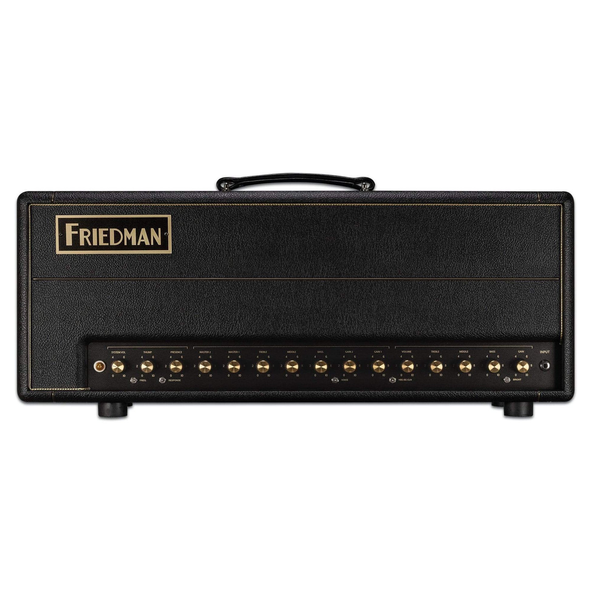 Friedman BE-100 Deluxe 3-Channel EL34 100W Head Amps / Guitar Heads