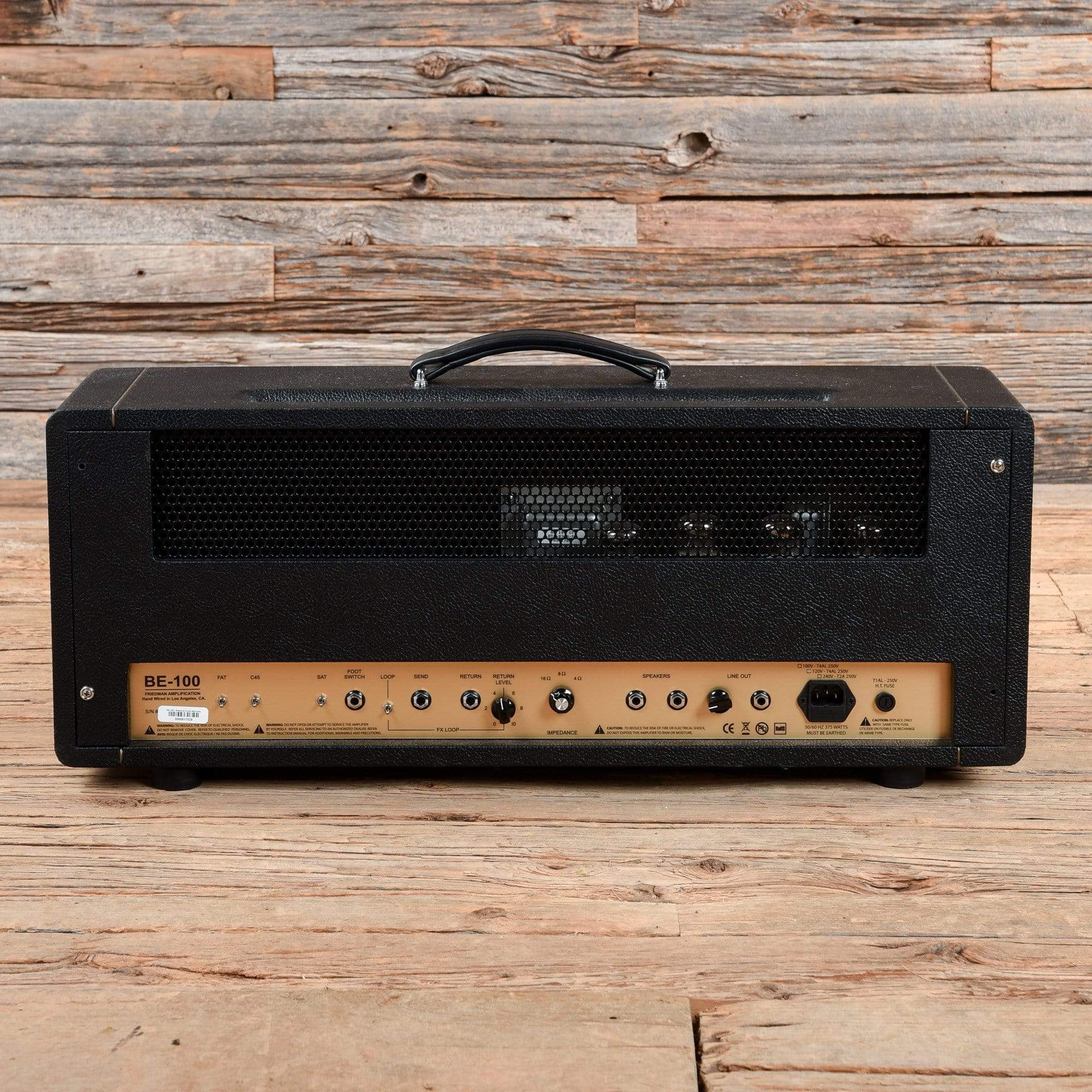 Friedman BE100 100w Head Amps / Guitar Heads