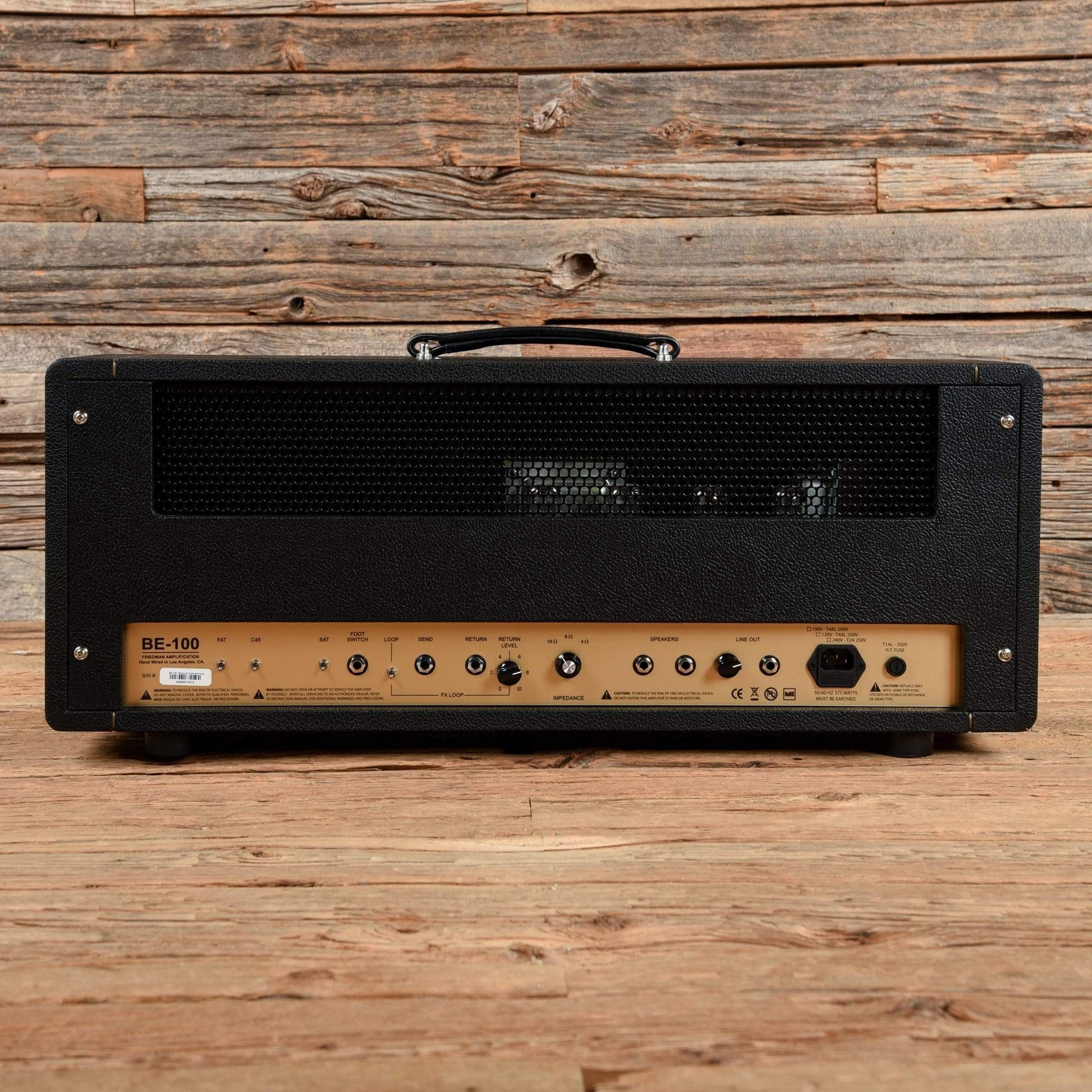 Friedman Brown Eye BE100 Tube Guitar Amp Head Amps / Guitar Heads