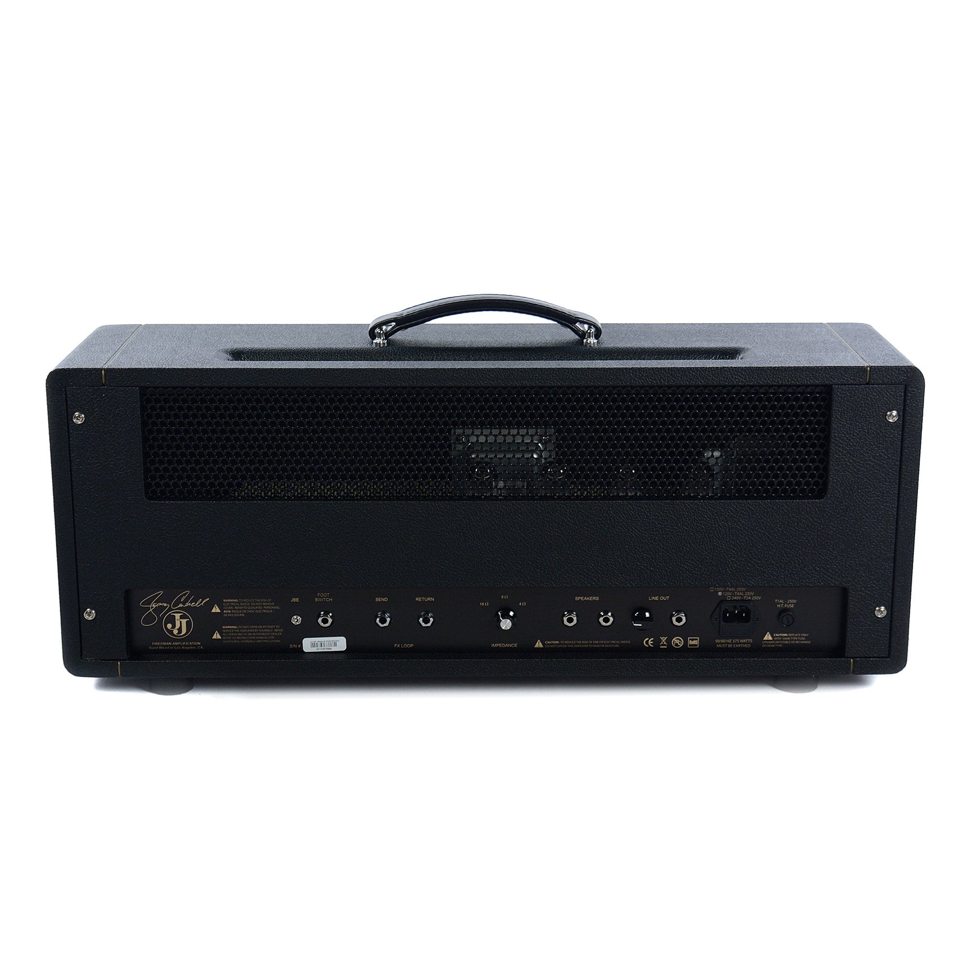 Friedman JJ-100W Jerry Cantrell Signature EL34 100w Head Amps / Guitar Heads