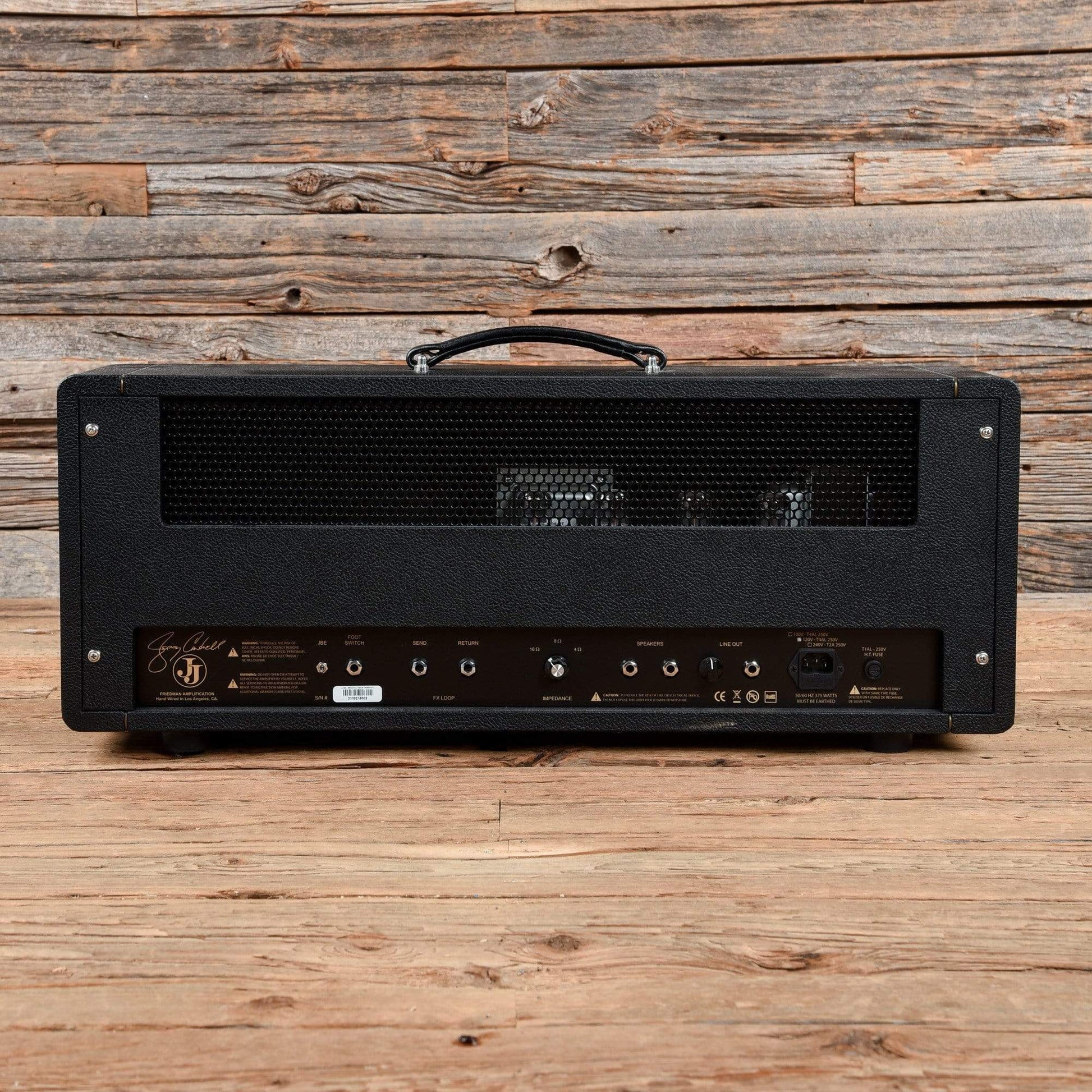 Friedman JJ-100W Jerry Cantrell Signature EL34 100w Head Amps / Guitar Heads