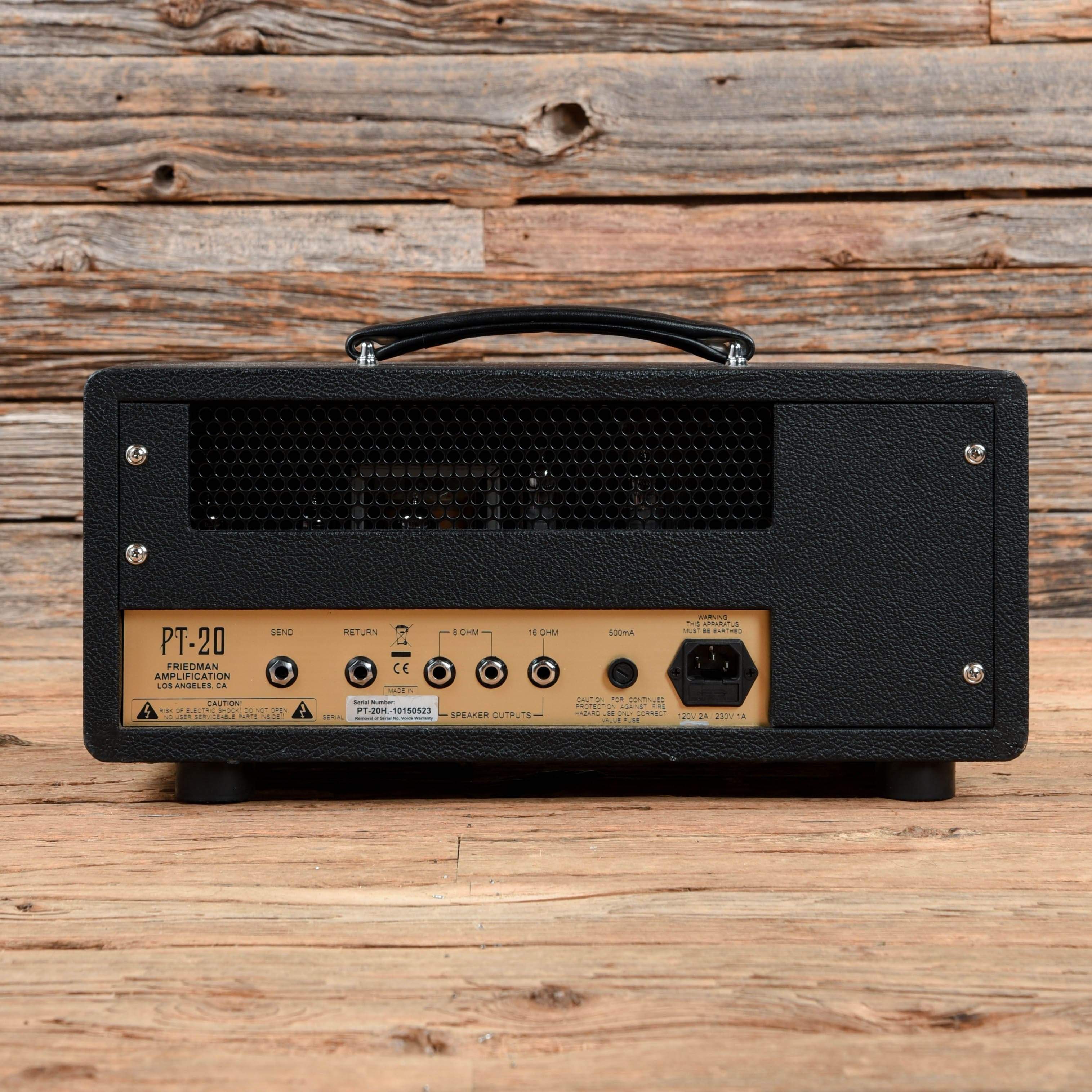 Friedman PT-20 Pink Taco 20W EL84 Head Amps / Guitar Heads