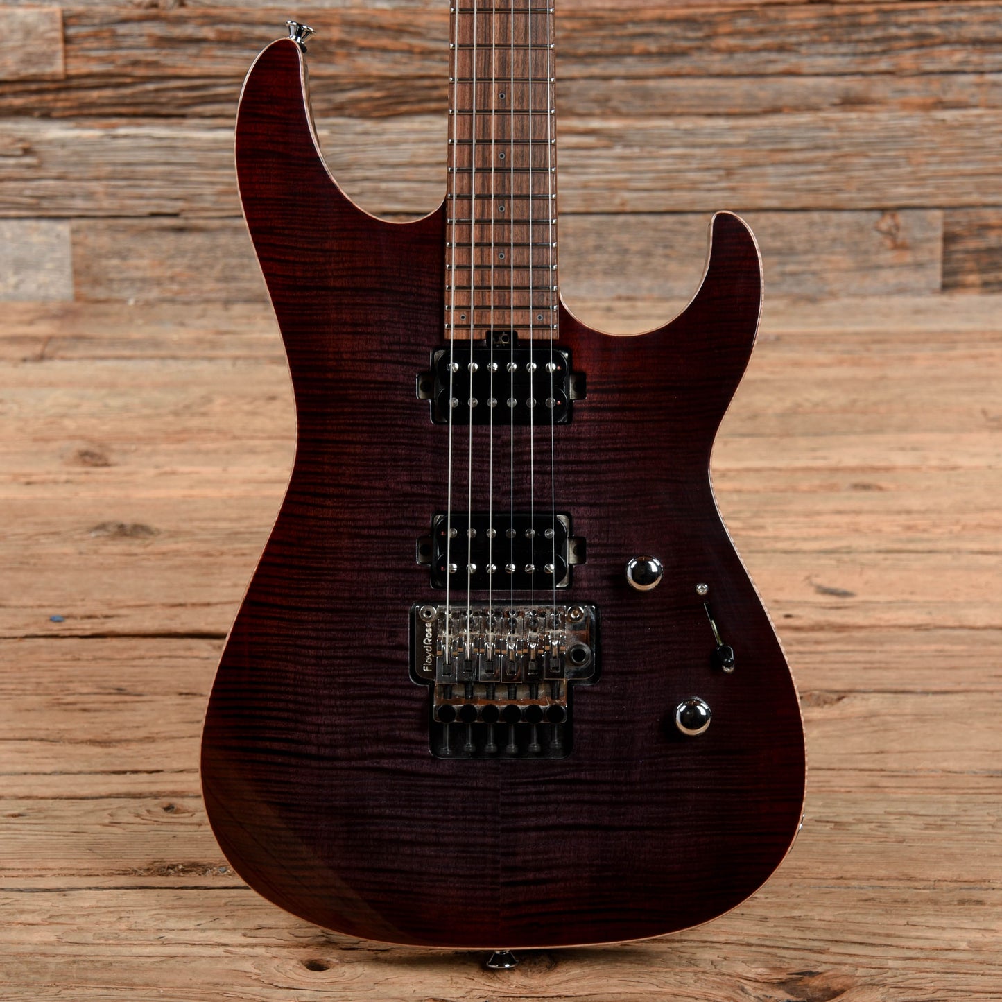 Friedman NoHo 24 Floyd Transparent Red Burst 2019 Electric Guitars / Solid Body