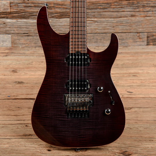 Friedman NoHo 24 Floyd Transparent Red Burst 2019 Electric Guitars / Solid Body