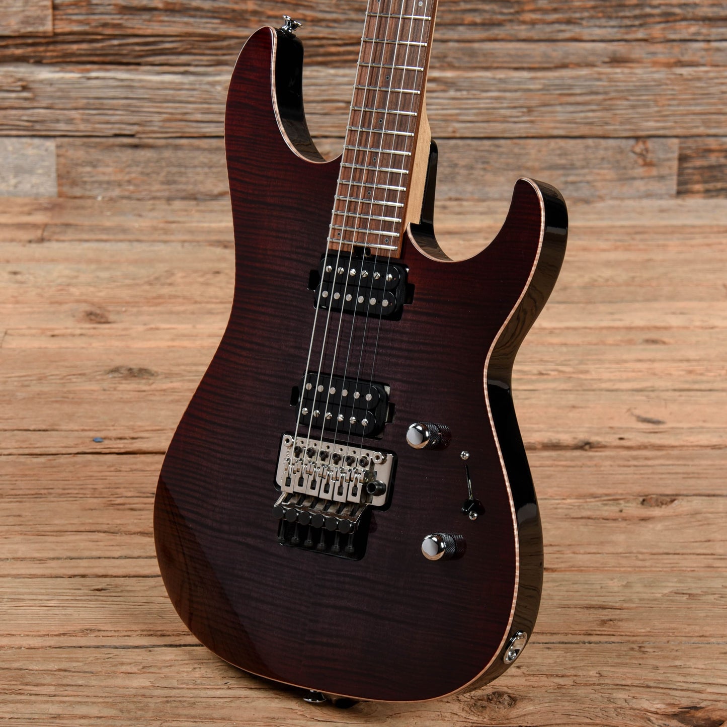 Friedman NoHo 24 Floyd Transparent Red Burst 2019 Electric Guitars / Solid Body