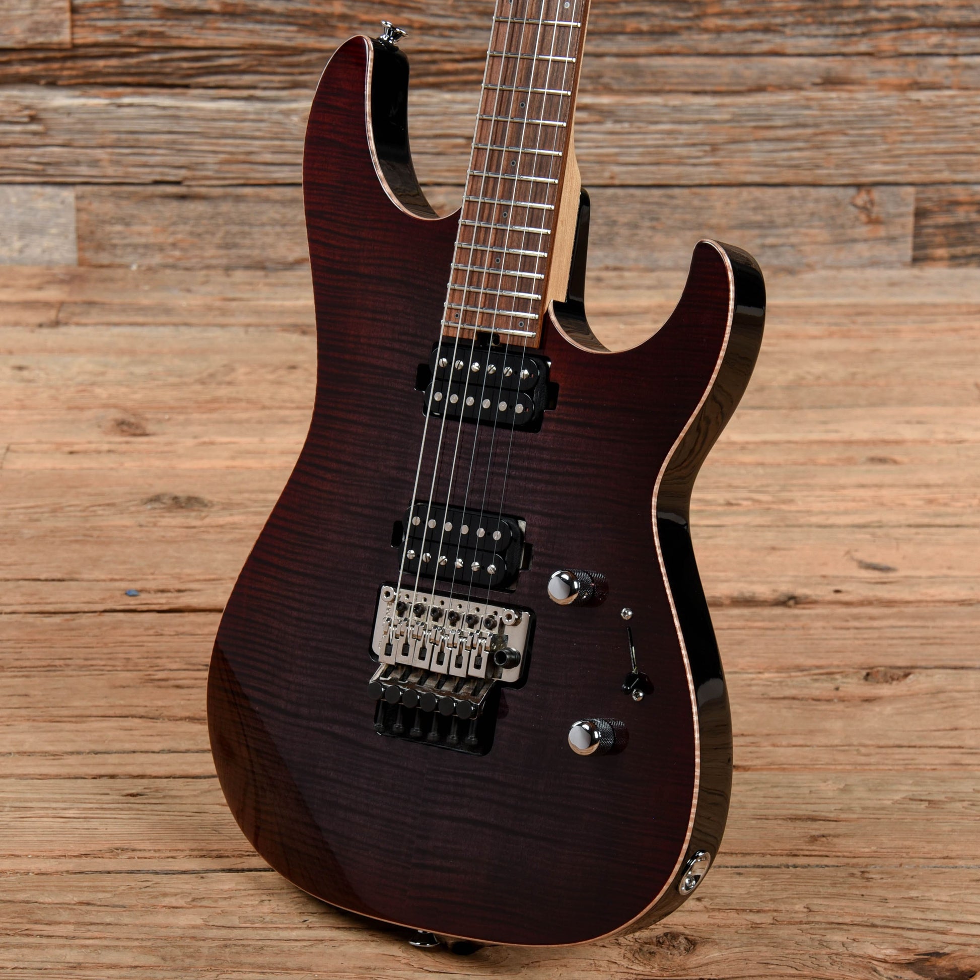 Friedman NoHo 24 Floyd Transparent Red Burst 2019 Electric Guitars / Solid Body