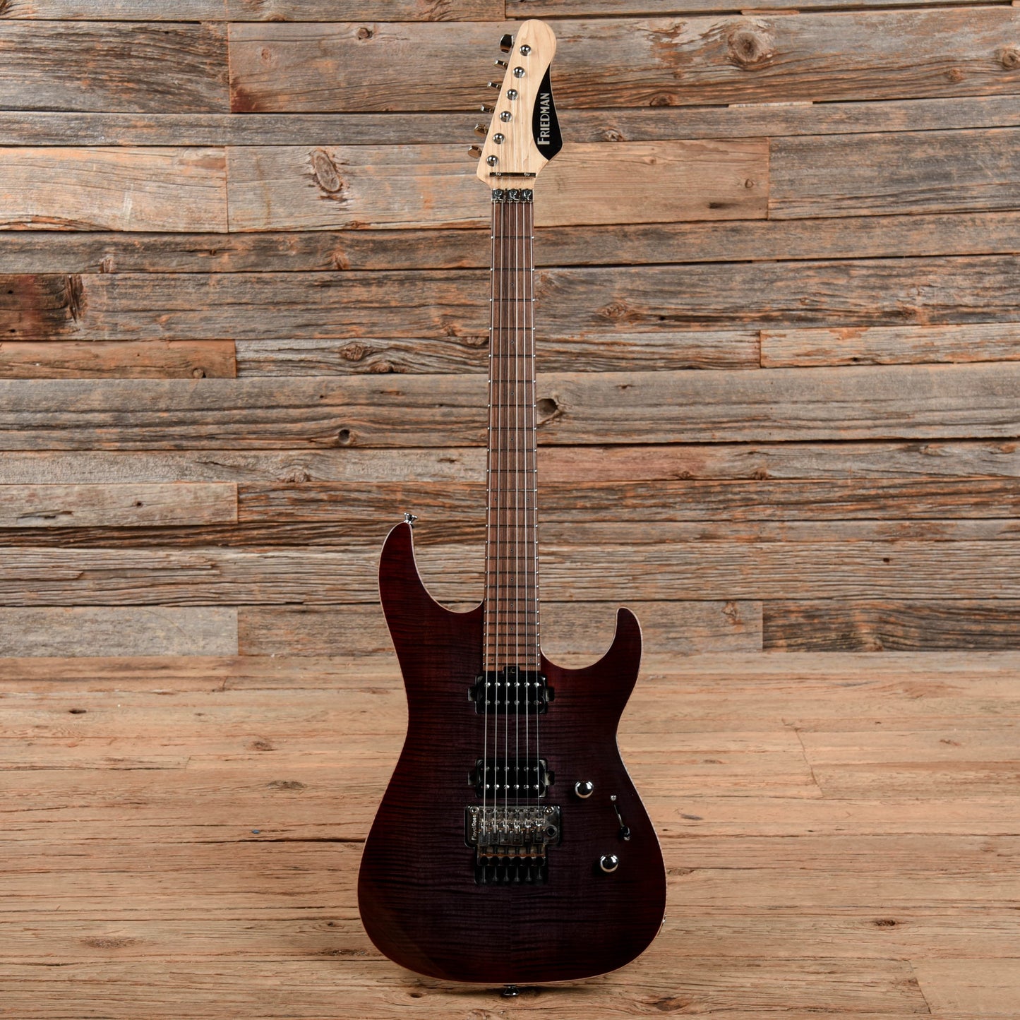 Friedman NoHo 24 Floyd Transparent Red Burst 2019 Electric Guitars / Solid Body