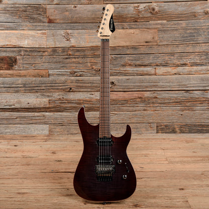 Friedman NoHo 24 Floyd Transparent Red Burst 2019 Electric Guitars / Solid Body