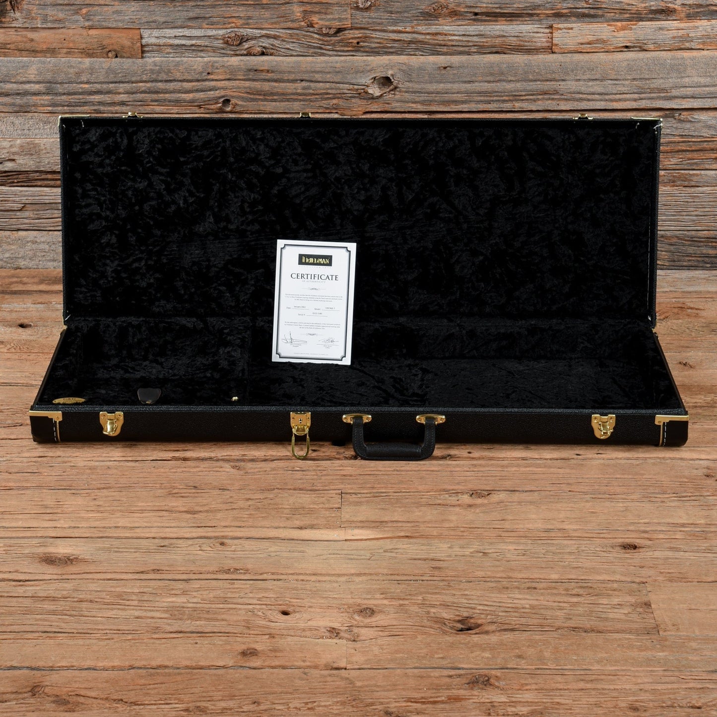 Friedman Vintage T Black 2022 Electric Guitars / Solid Body