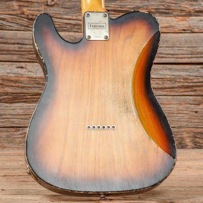 Friedman Vintage T Sunburst Relic 2022 Electric Guitars / Solid Body