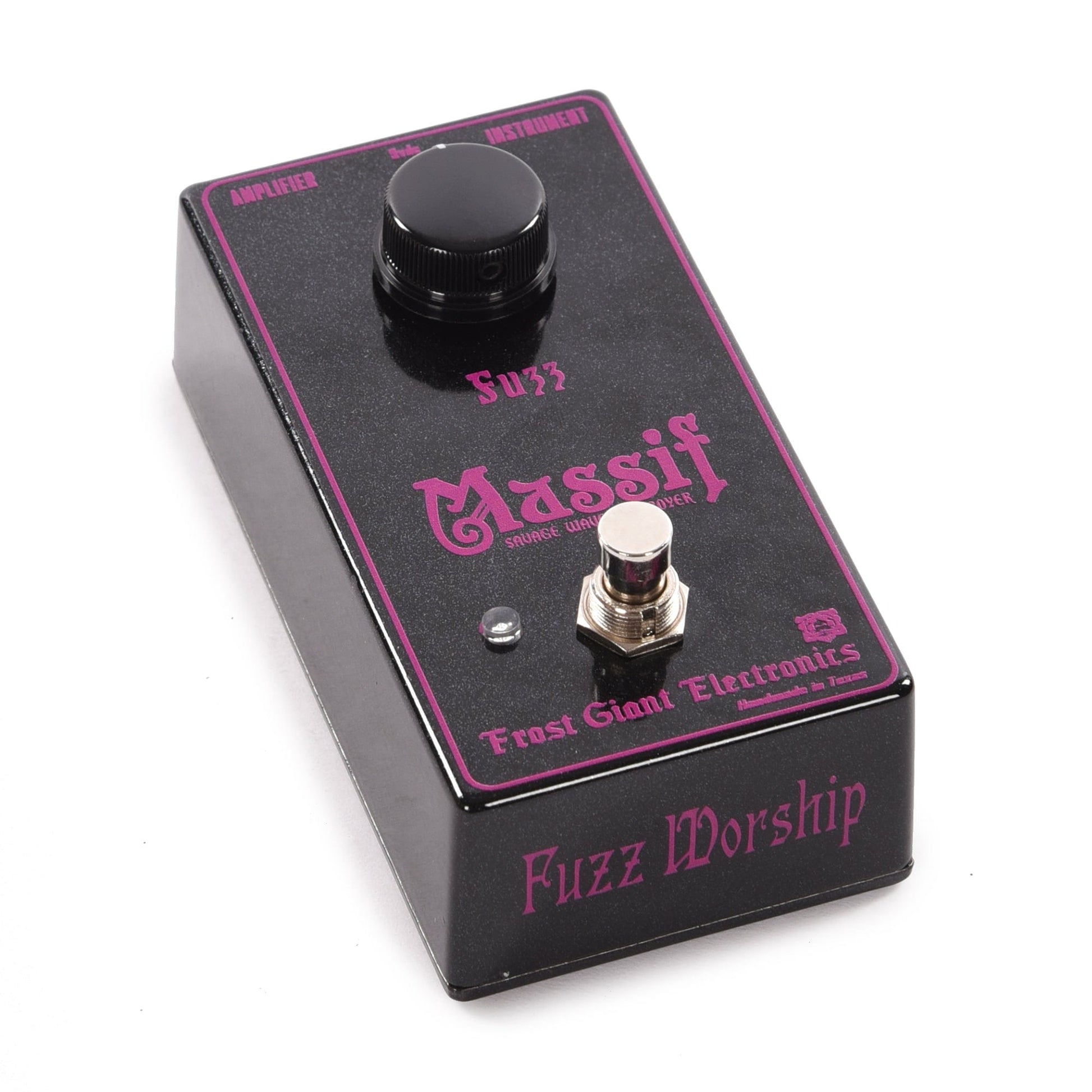 frost giant pedals Frost Giant Electronics Massif Fuzz Pedal