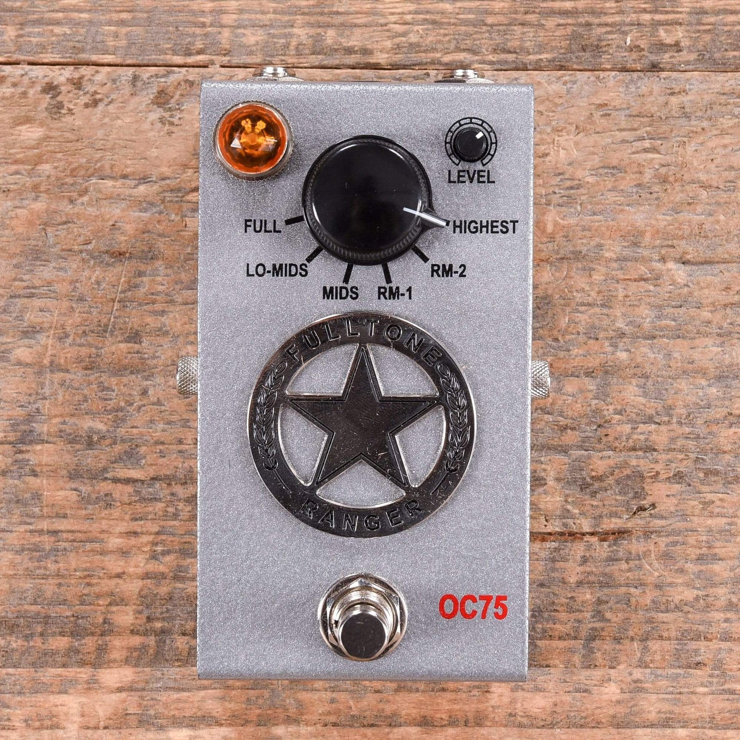 Fulltone Custom Shop Ranger OC75 Limited Edition NOS OC75 Germanium Treble Booster Effects and Pedals / Overdrive and Boost