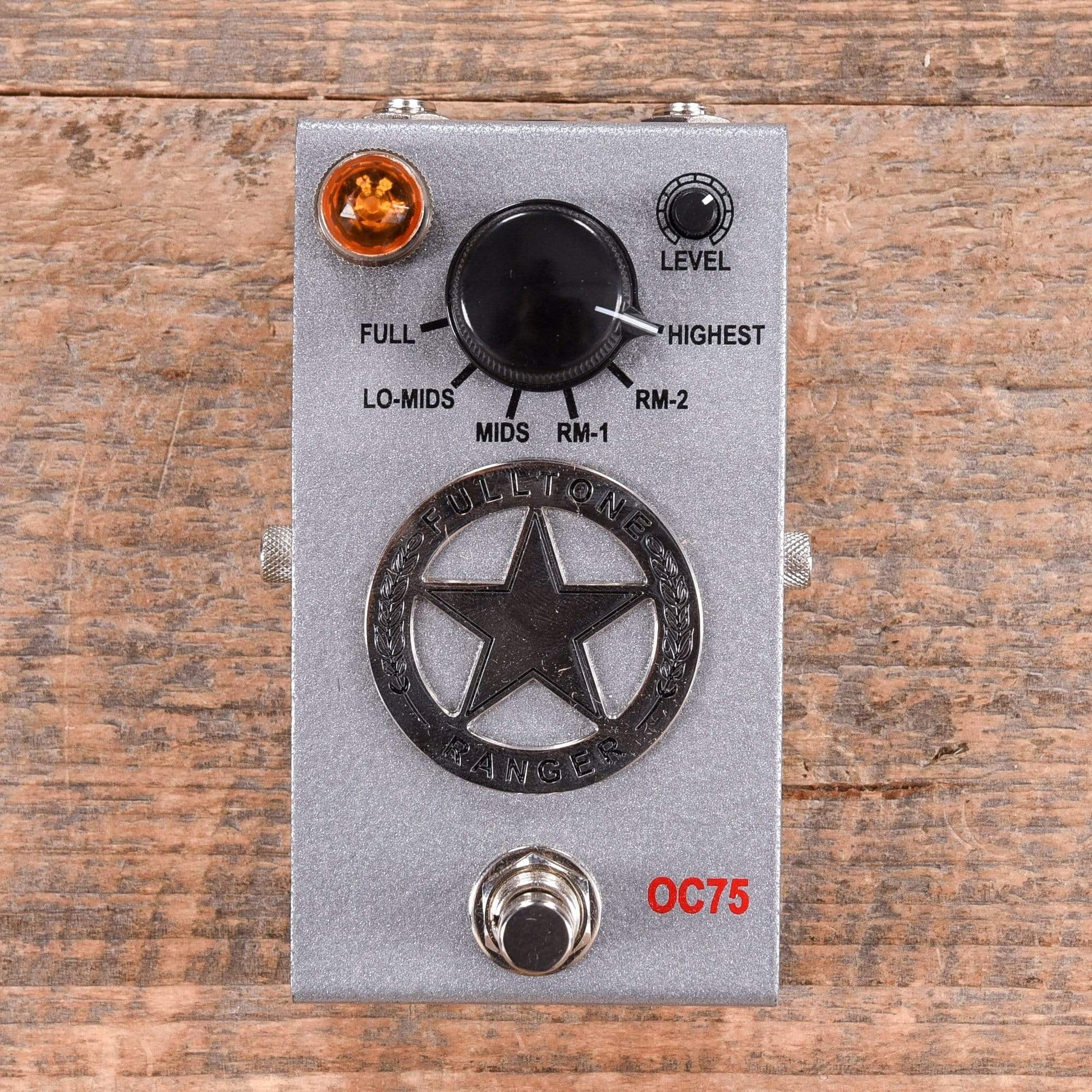Fulltone Custom Shop Ranger OC75 Limited Edition NOS OC75 Germanium Treble Booster Effects and Pedals / Overdrive and Boost