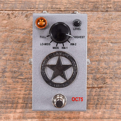 Fulltone Custom Shop Ranger OC75 Limited Edition NOS OC75 Germanium Treble Booster Effects and Pedals / Overdrive and Boost