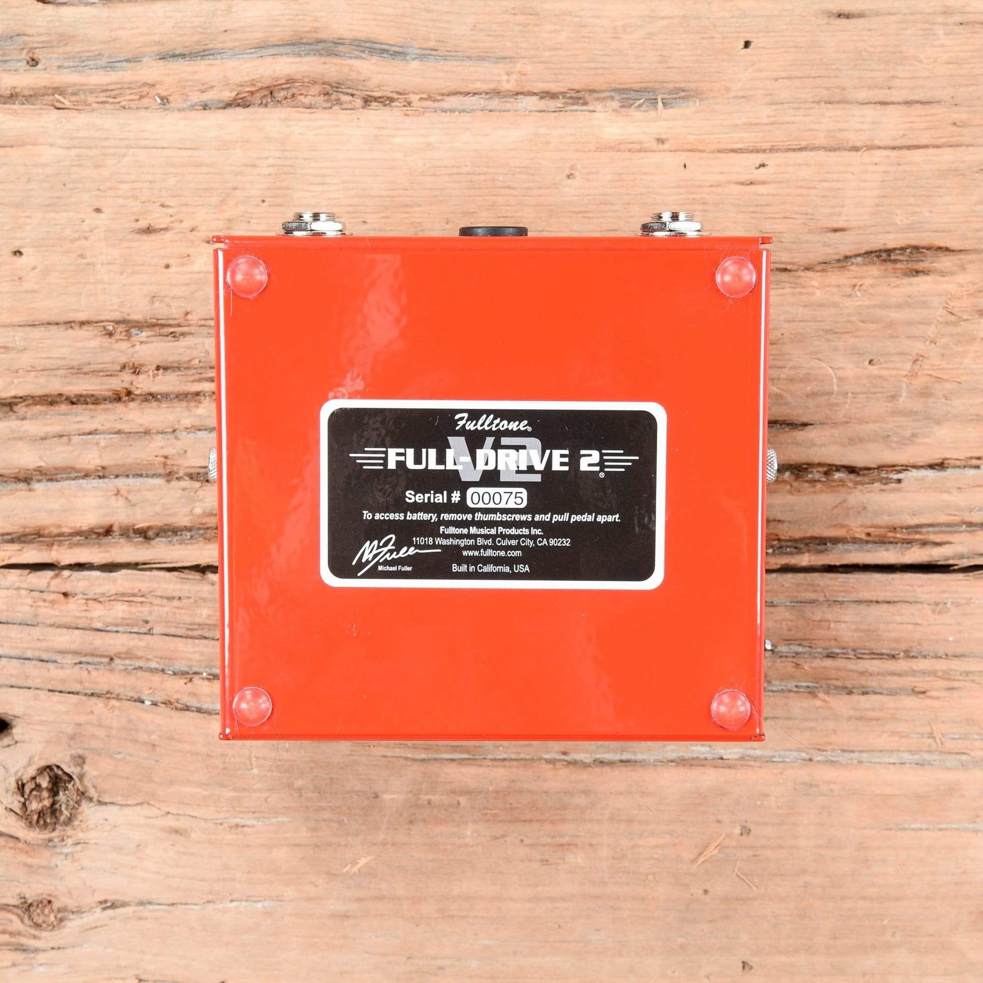 Fulltone Full-Drive 2 V2 Effects and Pedals / Overdrive and Boost