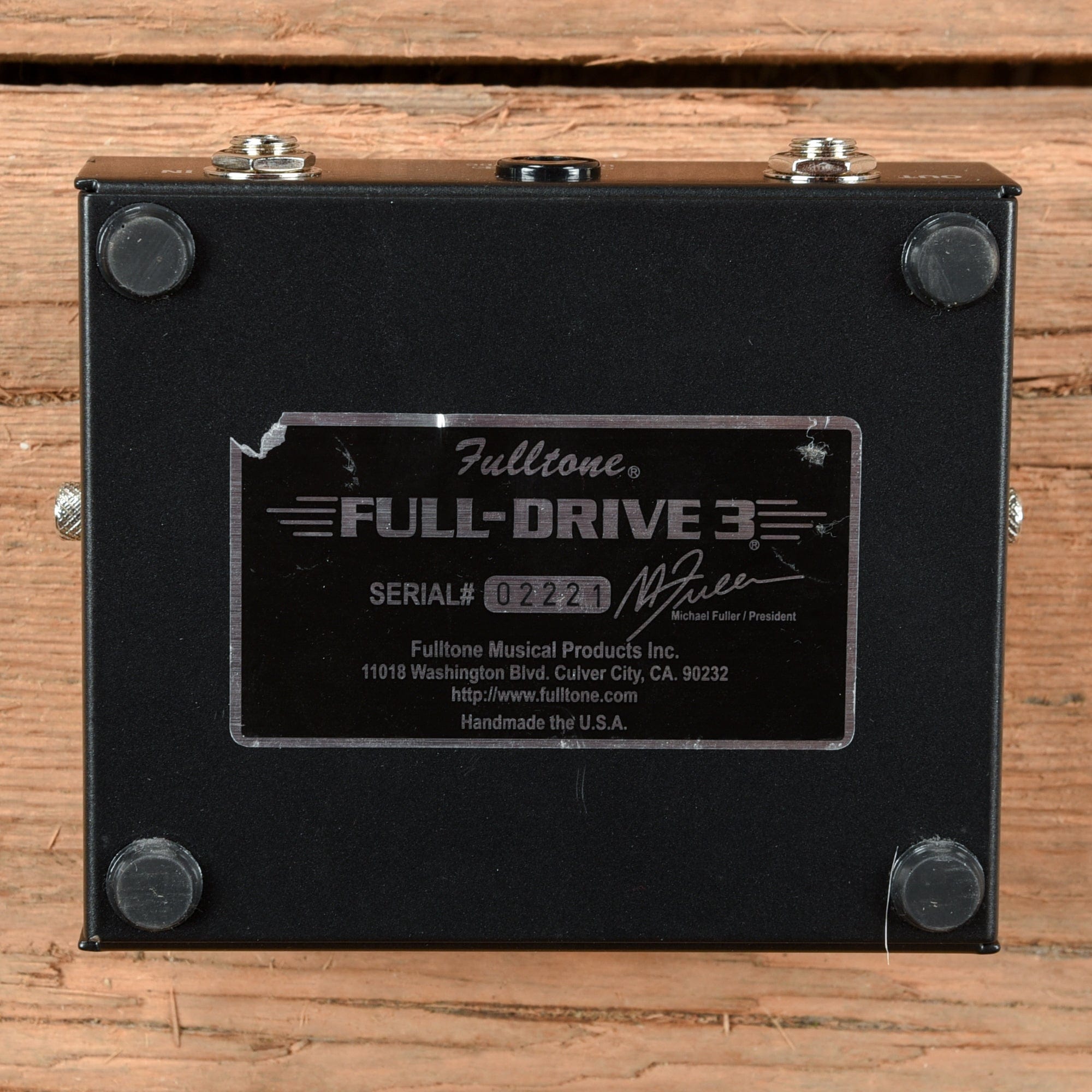 Fulltone Full-Drive 3 Overdrive Effects and Pedals / Overdrive and Boost