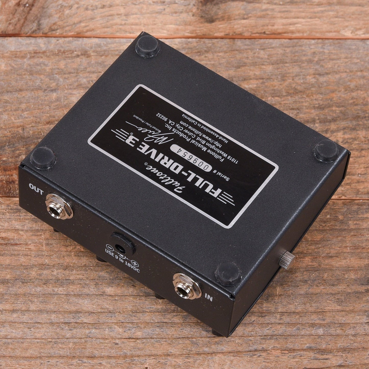 Fulltone FullDrive 3 Effects and Pedals / Overdrive and Boost