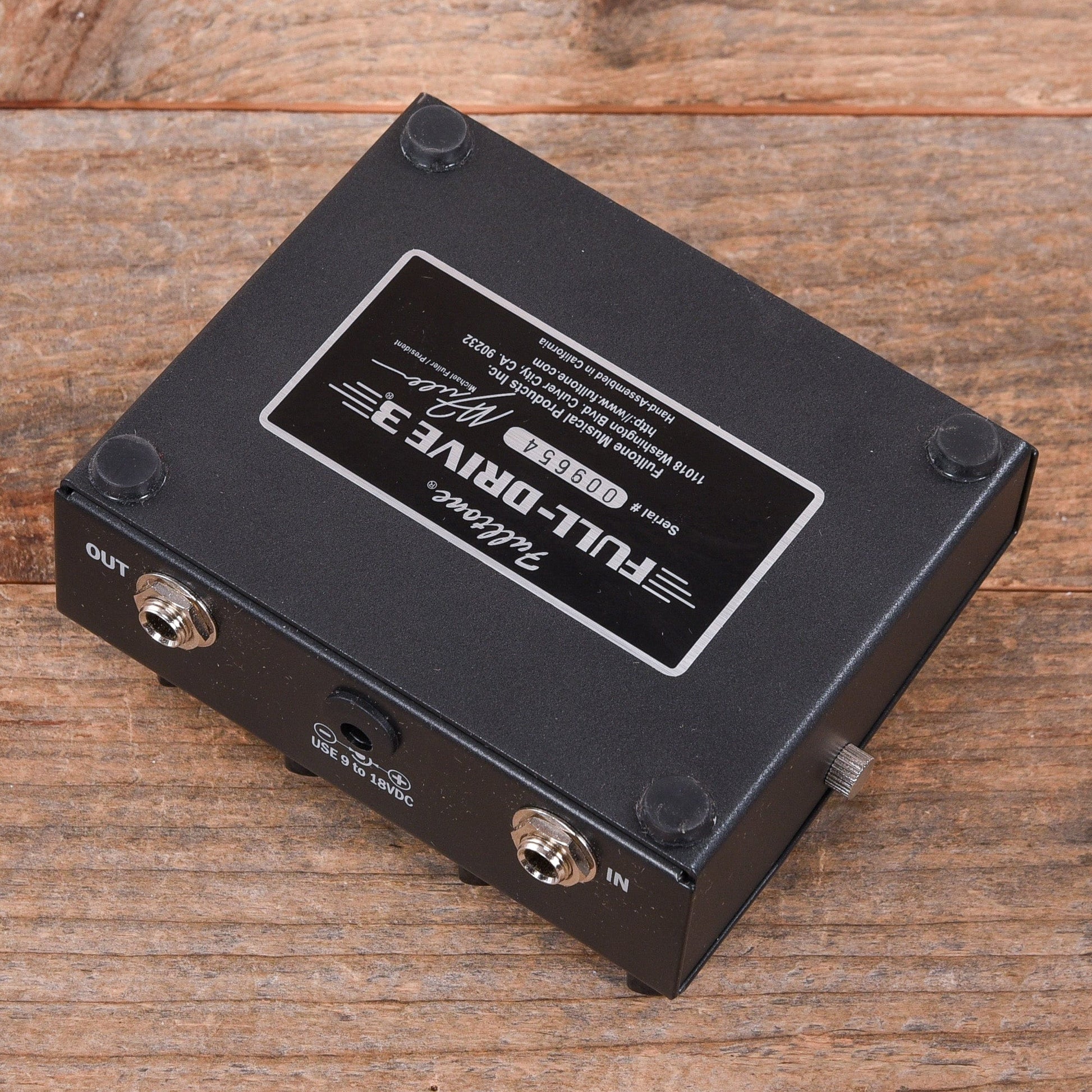 Fulltone FullDrive 3 Effects and Pedals / Overdrive and Boost