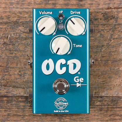 Fulltone Limited Edition Custom Shop OCD-Ge Germanium Overdrive Pedal Effects and Pedals / Overdrive and Boost
