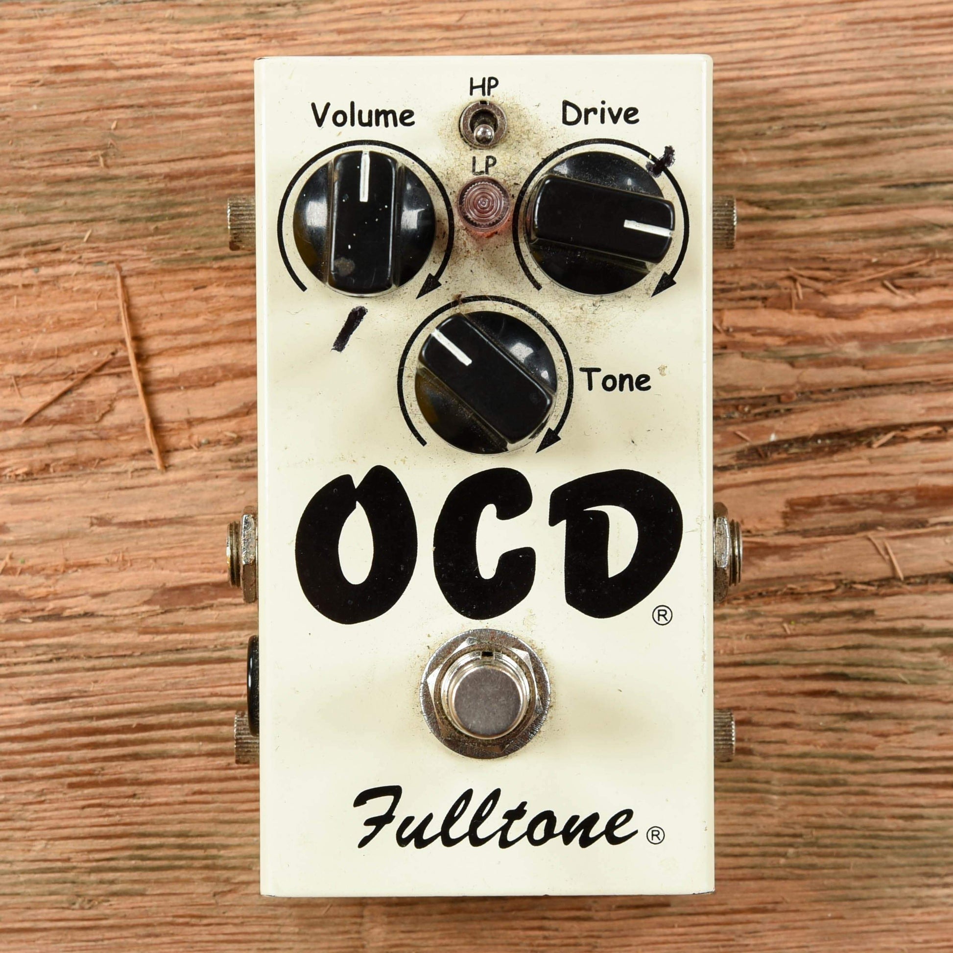 ocd effects pedal Fulltone OCD V1 Series 4 Obsessive Compulsive Drive Pedal