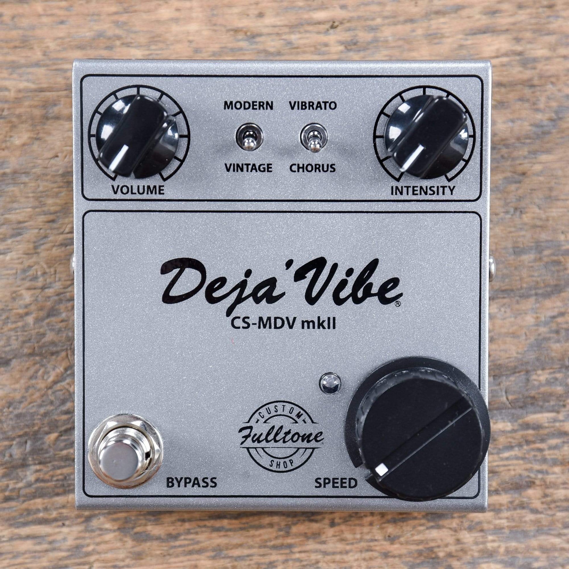 Fulltone Custom Shop Mini Deja Vibe MKII Effects and Pedals / Tremolo and Vibrato