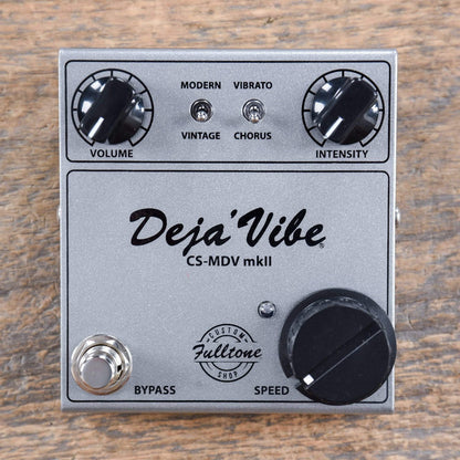 Fulltone Custom Shop Mini Deja Vibe MKII Effects and Pedals / Tremolo and Vibrato