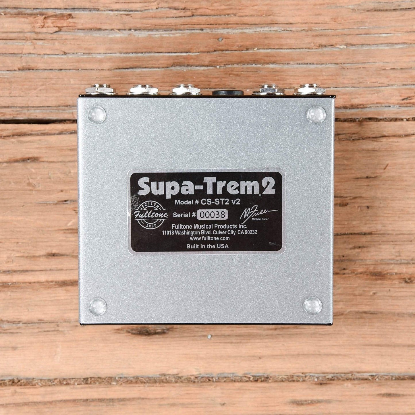 Fulltone Custom Shop Supa-Trem 2 v2 Effects and Pedals / Tremolo and Vibrato
