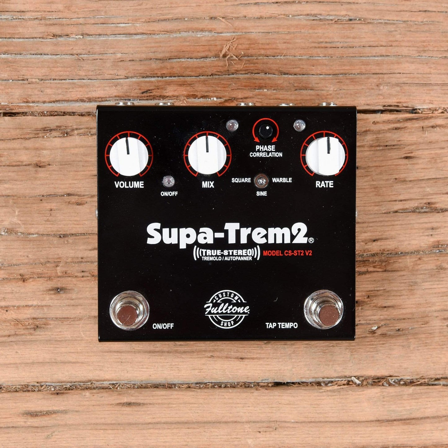 Fulltone Custom Shop Supa-Trem 2 v2 Effects and Pedals / Tremolo and Vibrato