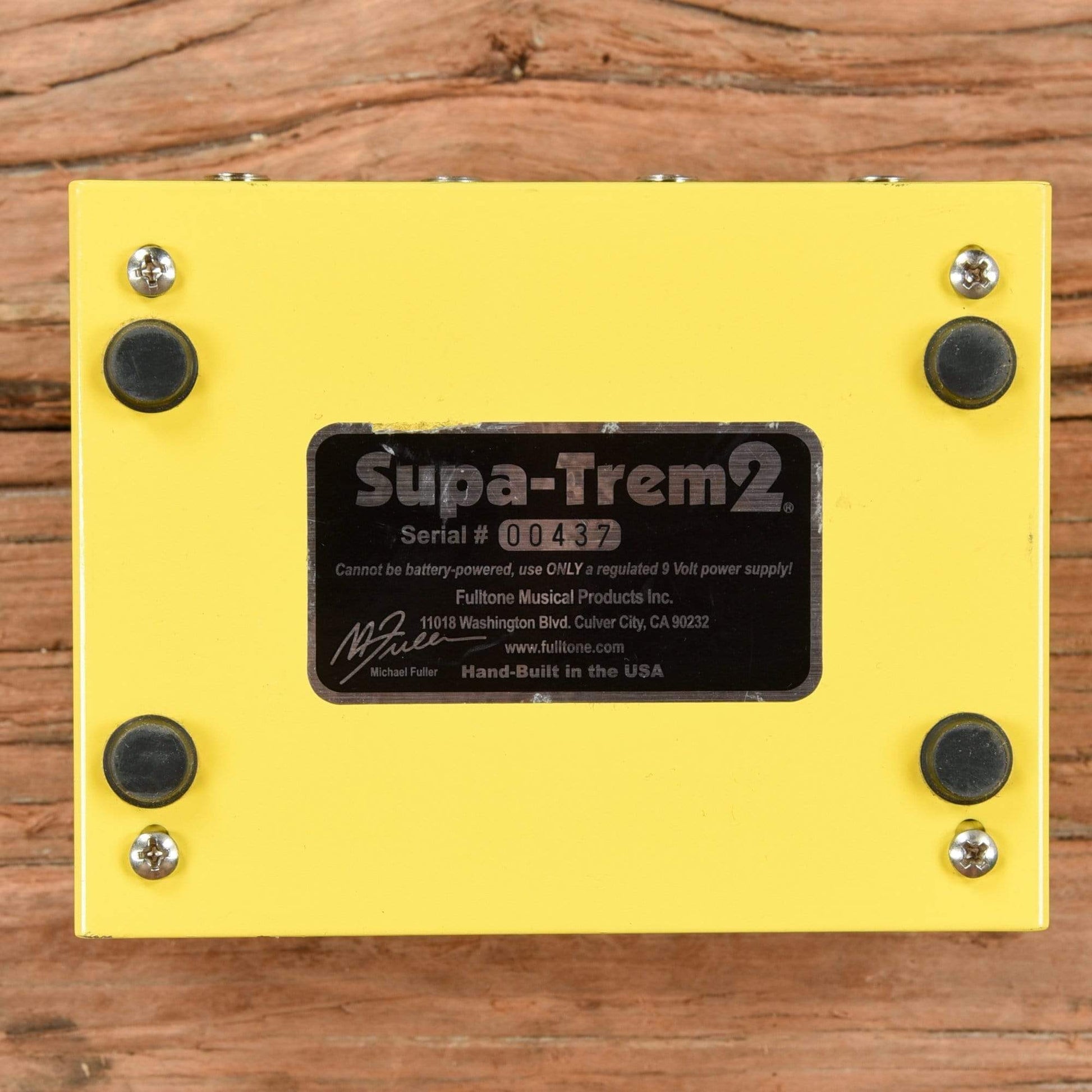 Fulltone Supa-Trem 2 Effects and Pedals / Tremolo and Vibrato