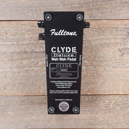 Fulltone Clyde Deluxe Wah Effects and Pedals / Wahs and Filters