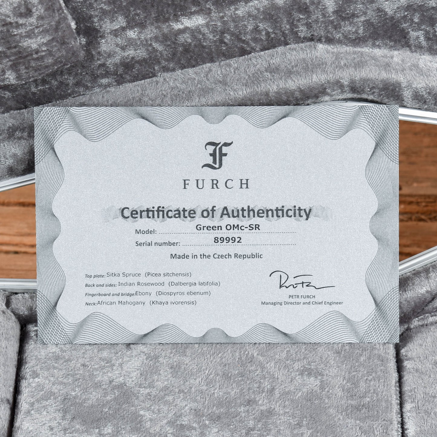 Furch Green OMC-SR Natural Acoustic Guitars / OM and Auditorium