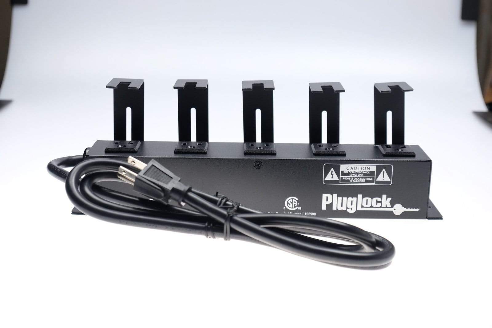 Outlet Plug Block Outlet Strip Furman PlugLock Power Strip - Locking Outlet System For ...