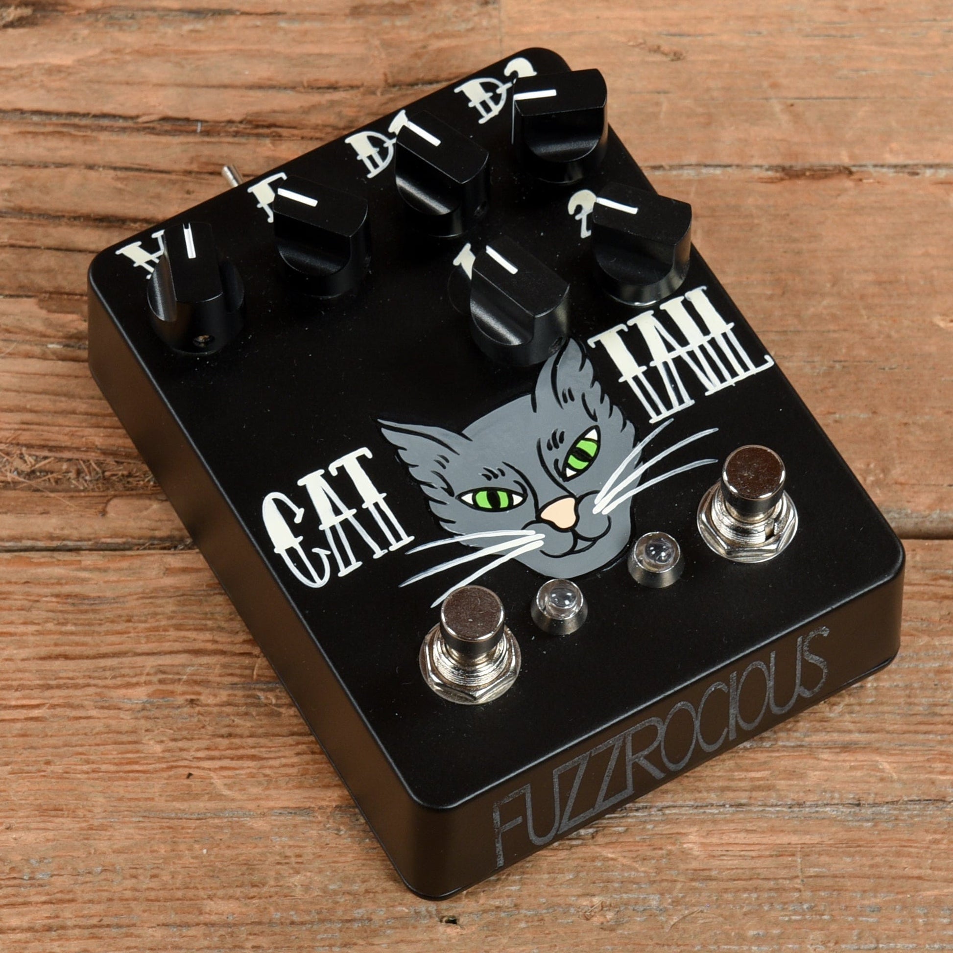 cat guitar pedal Fuzzrocious Pedals Cat Tail – Chicago Music Exchange