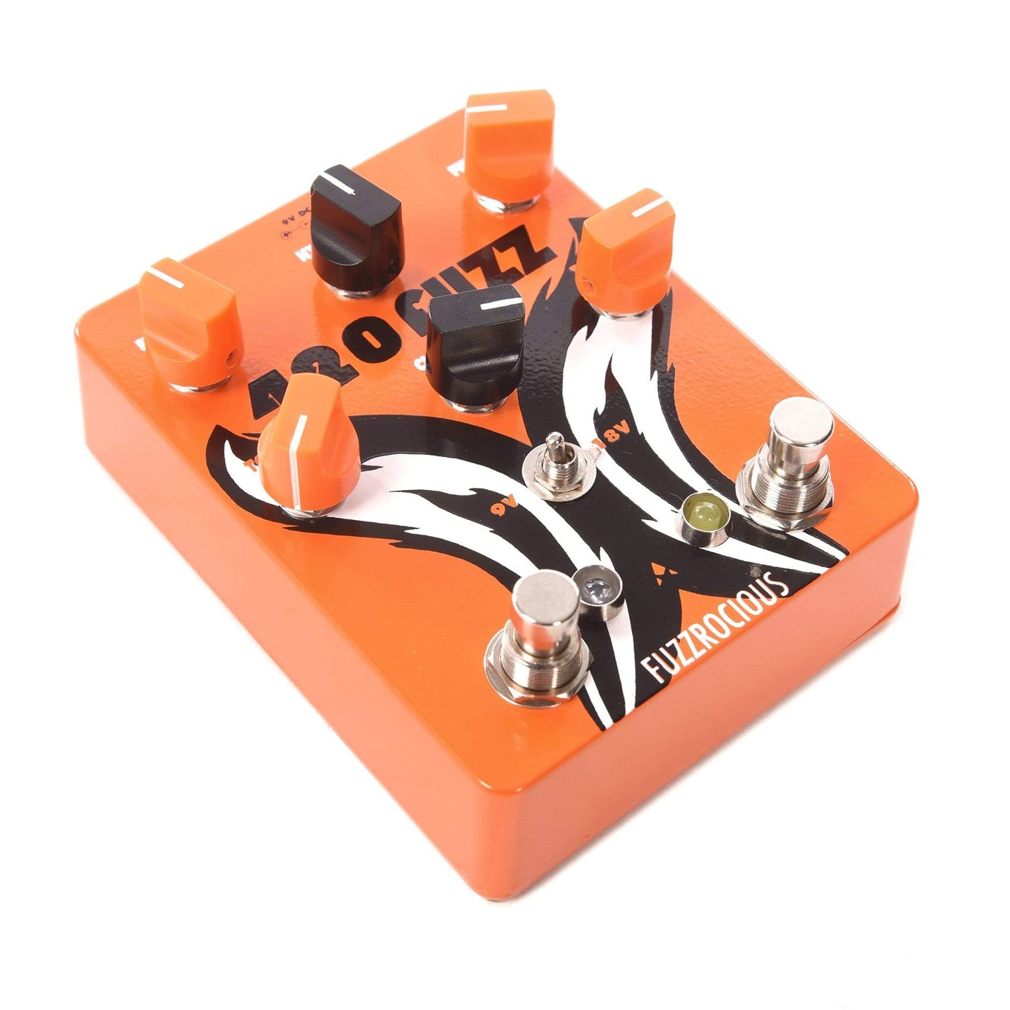 Fuzzrocious 420 Fuzz Orange/Black Effects and Pedals / Fuzz