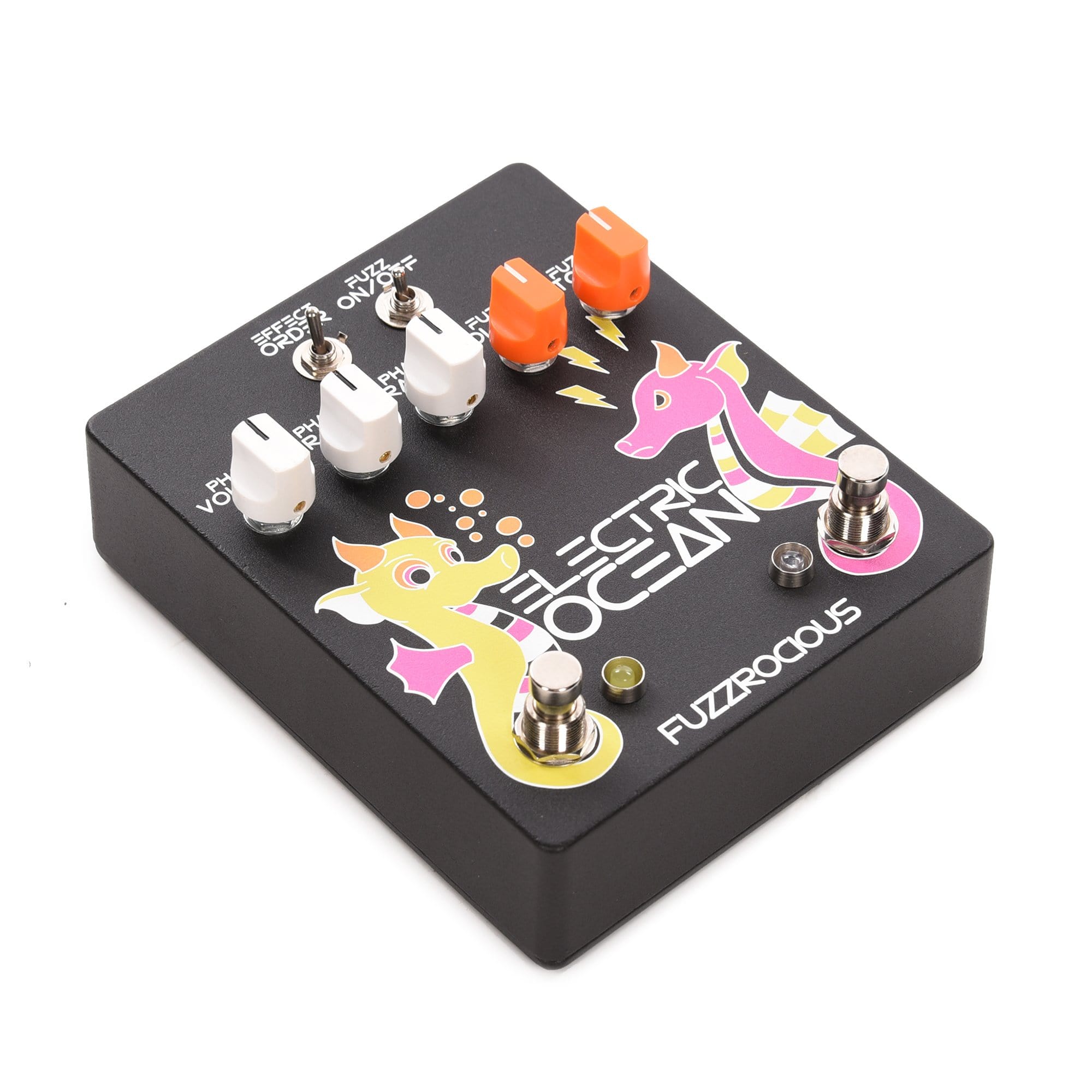 Fuzzrocious Electric Ocean Fuzz-Phaser Pedal – Chicago Music Exchange