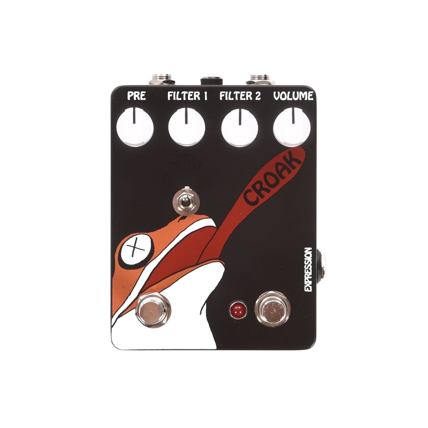 Fuzzrocious Pedals Croak Double Filter Fuzz Effects and Pedals / Fuzz