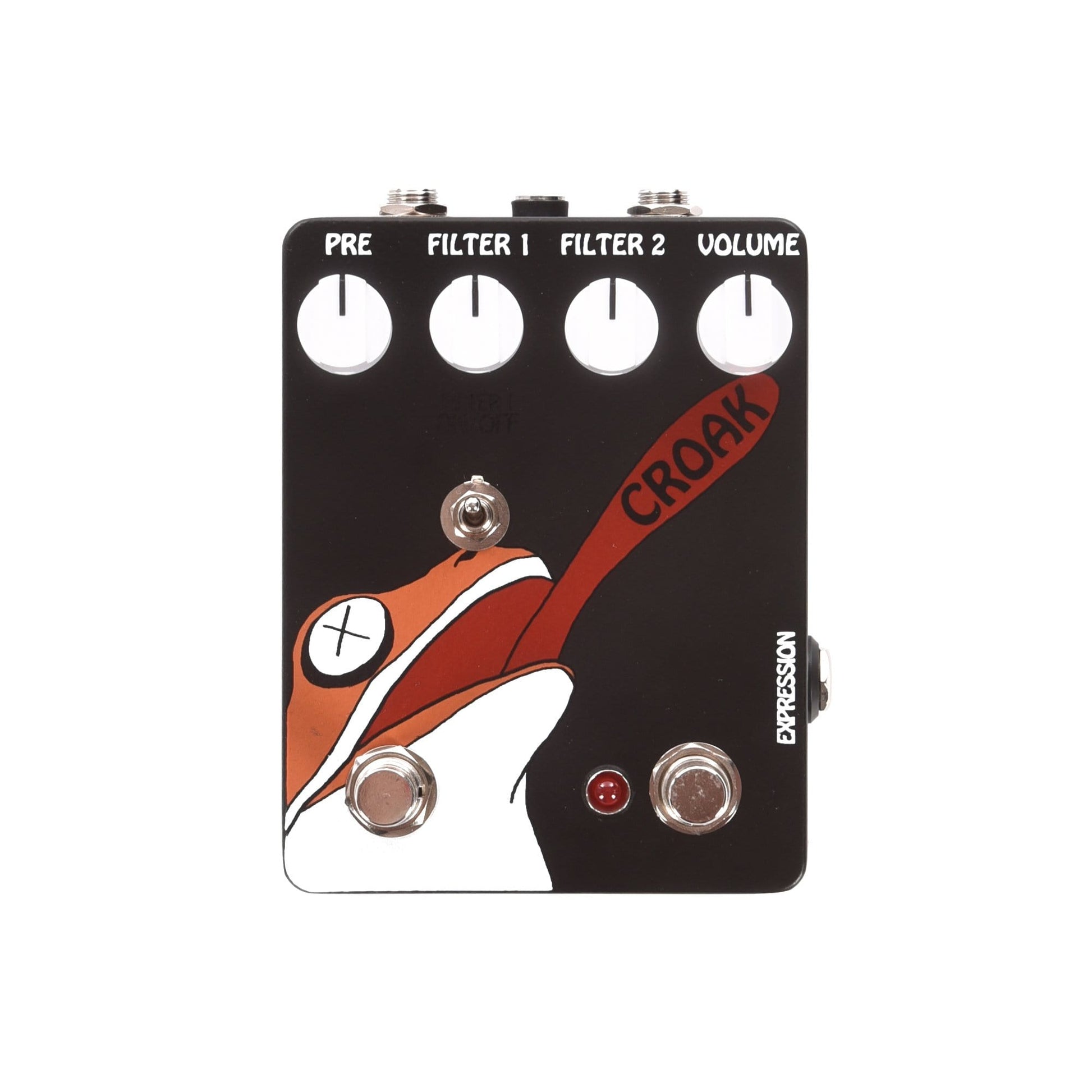 Fuzzrocious Pedals Croak Double Filter Fuzz Effects and Pedals / Fuzz