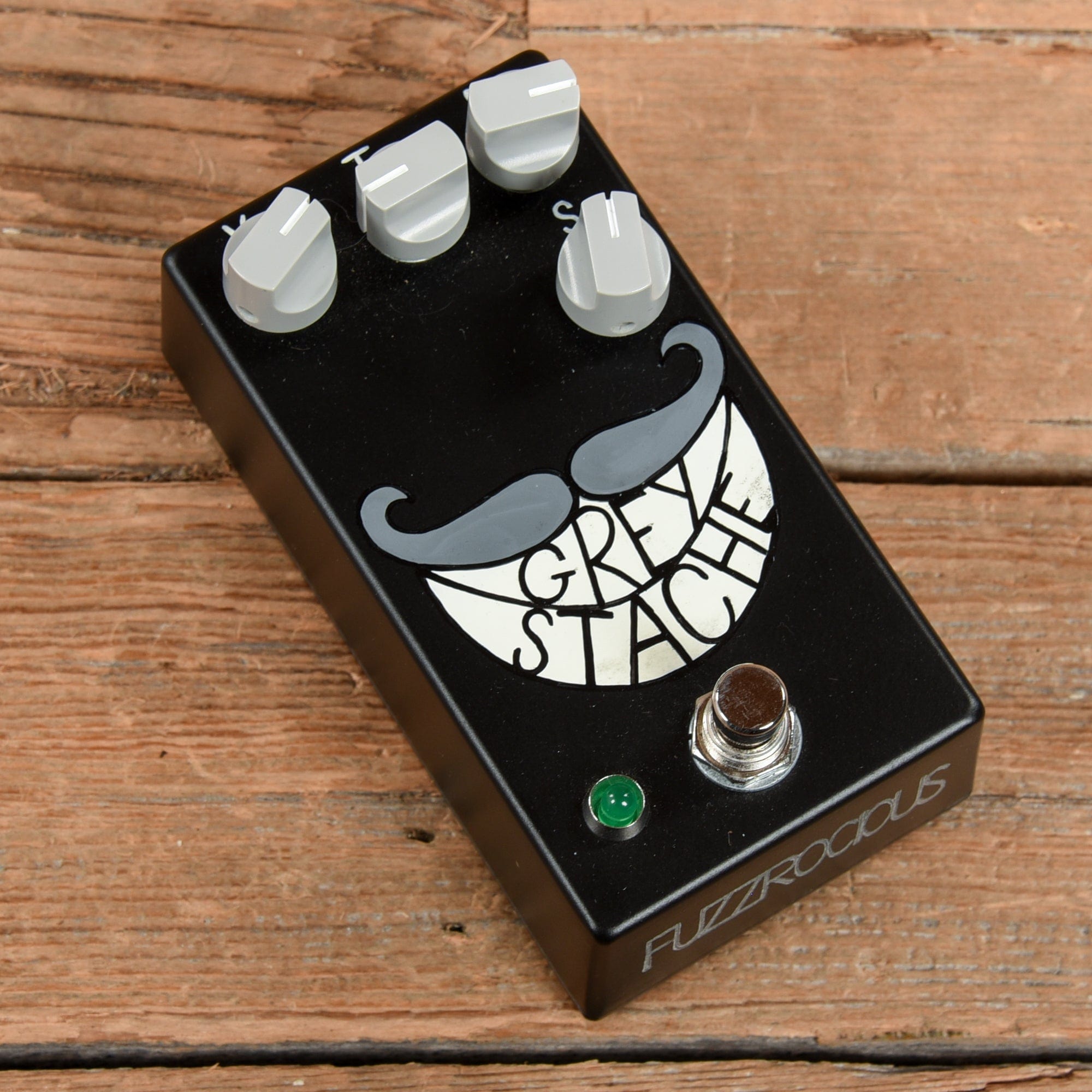 Fuzzrocious Pedals Grey Stache – Chicago Music Exchange