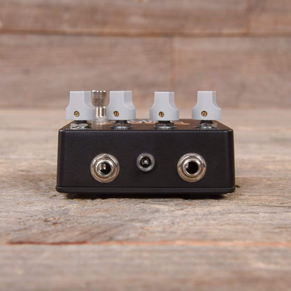 Fuzzrocious Grey Stache Muff Fuzz Black/Orange Effects and Pedals / Overdrive and Boost