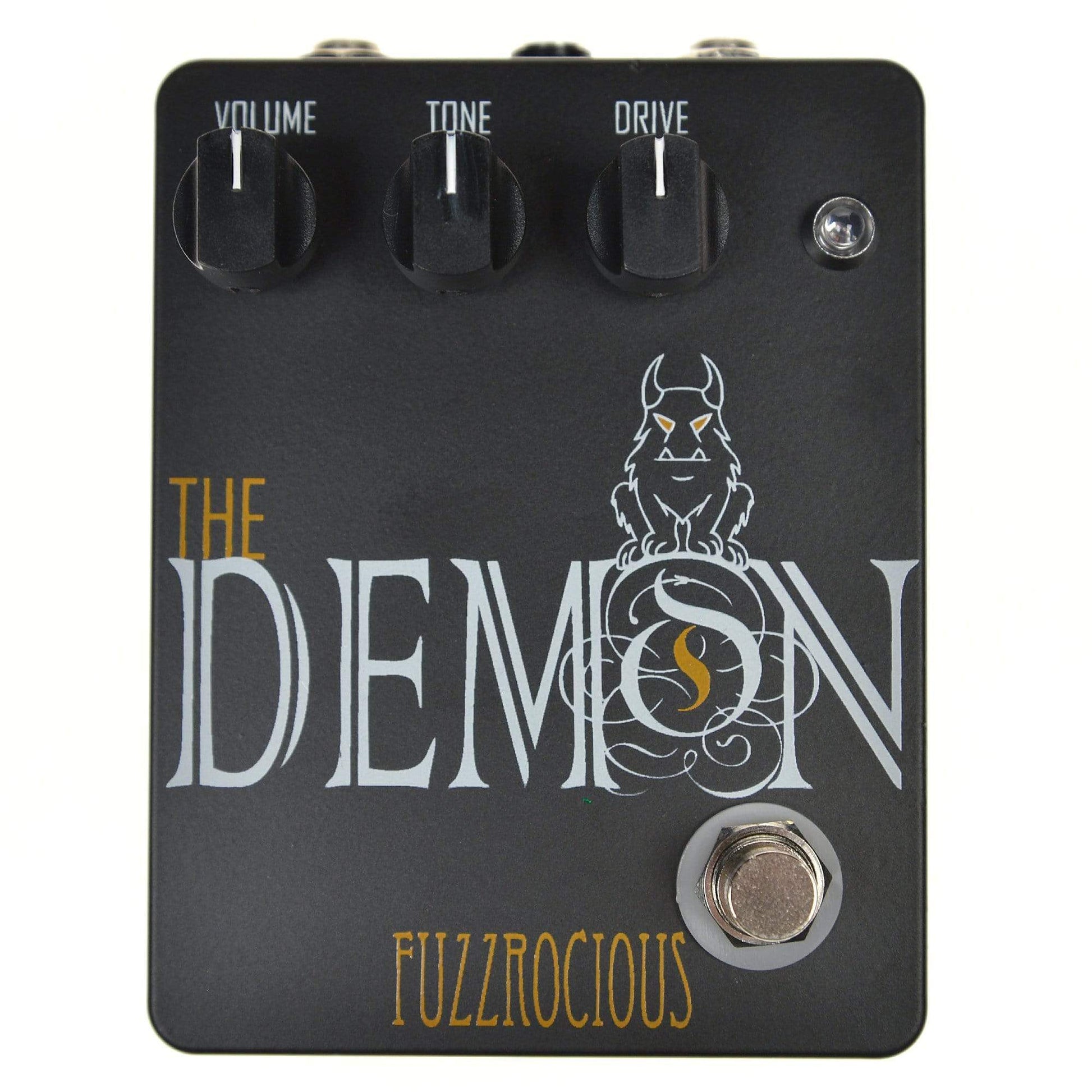 Fuzzrociousn Med/High Overdrive Black/Orange Effects and Pedals / Overdrive and Boost