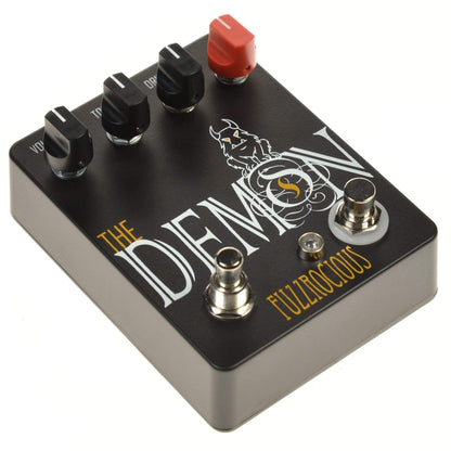 Fuzzrociousn Med/High Overdrive w/Momentary Feedback Mod Black/Orange Effects and Pedals / Overdrive and Boost