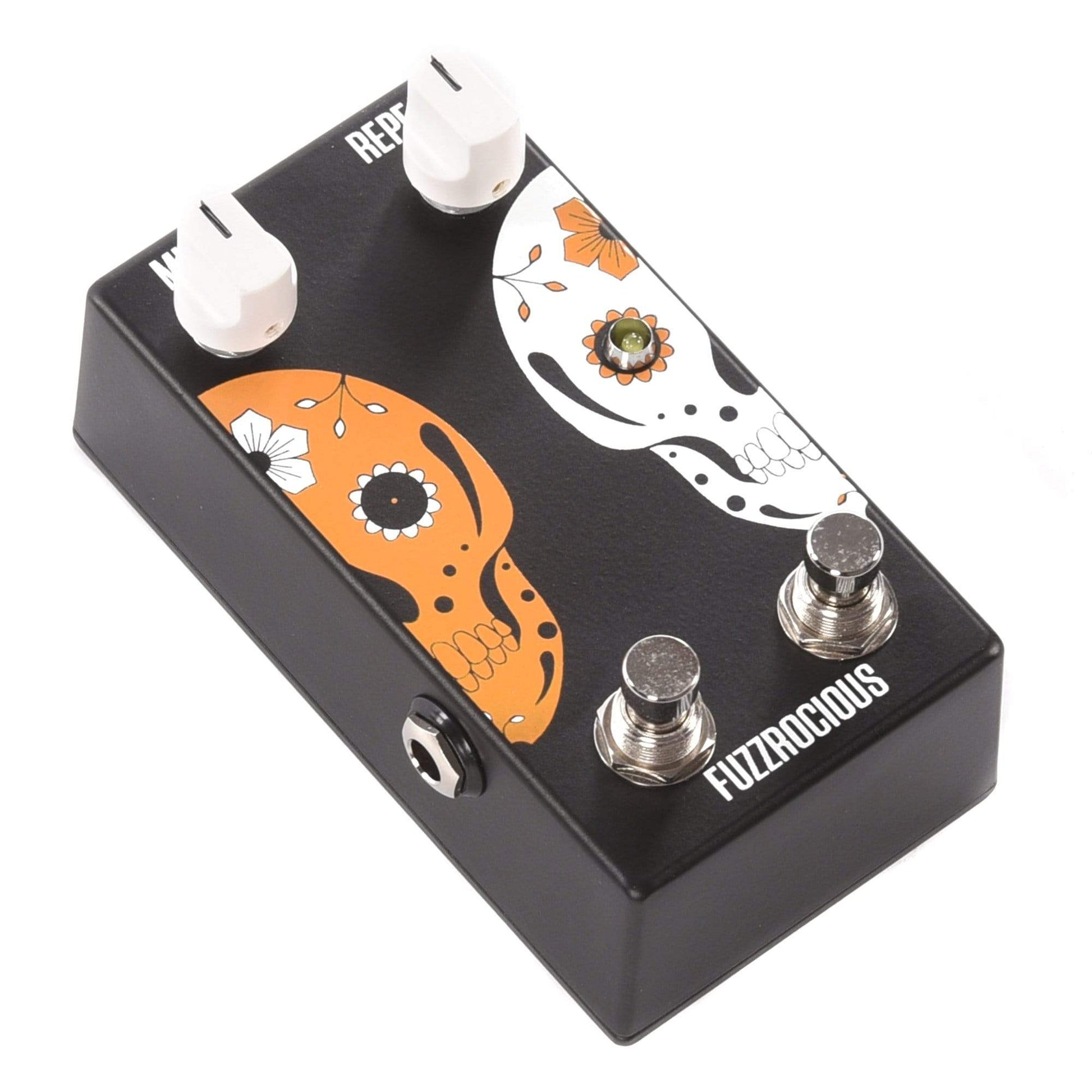 reverb pedal in effects loop Fuzzrocious Afterlife Reverb v2 w/ FX Loop Black / Orange