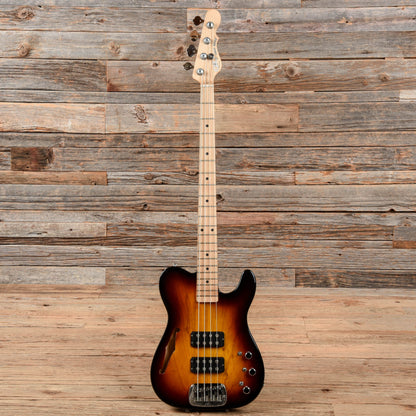 G&L ASAT Bass Semi-Hollow 3-Color Sunburst Bass Guitars / 4-String