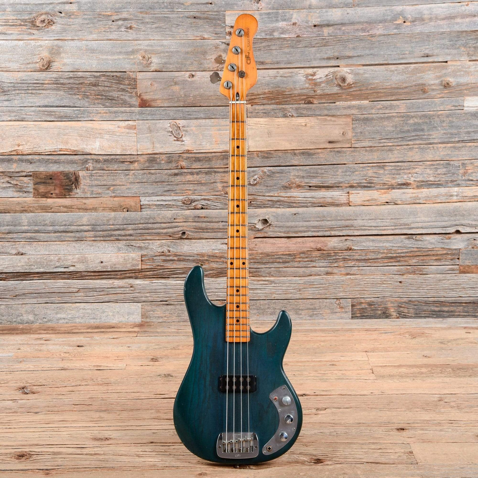 G&L L-1000 Transparent Blue 1981 Bass Guitars / 4-String