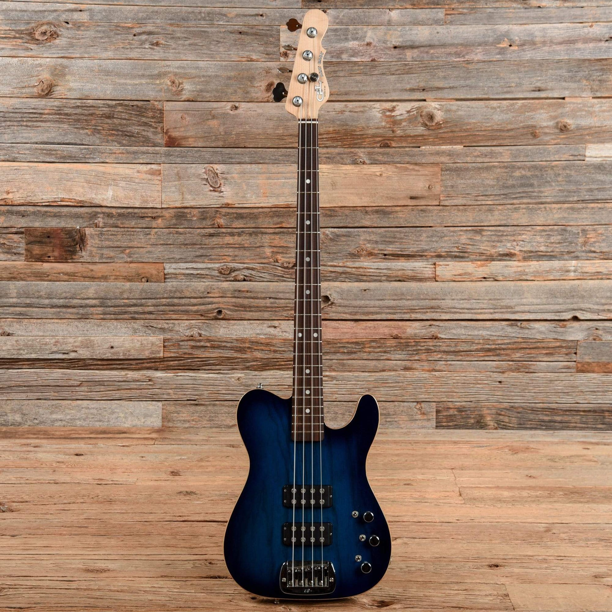 G&L USA ASAT Bass Blueburst Bass Guitars / 4-String
