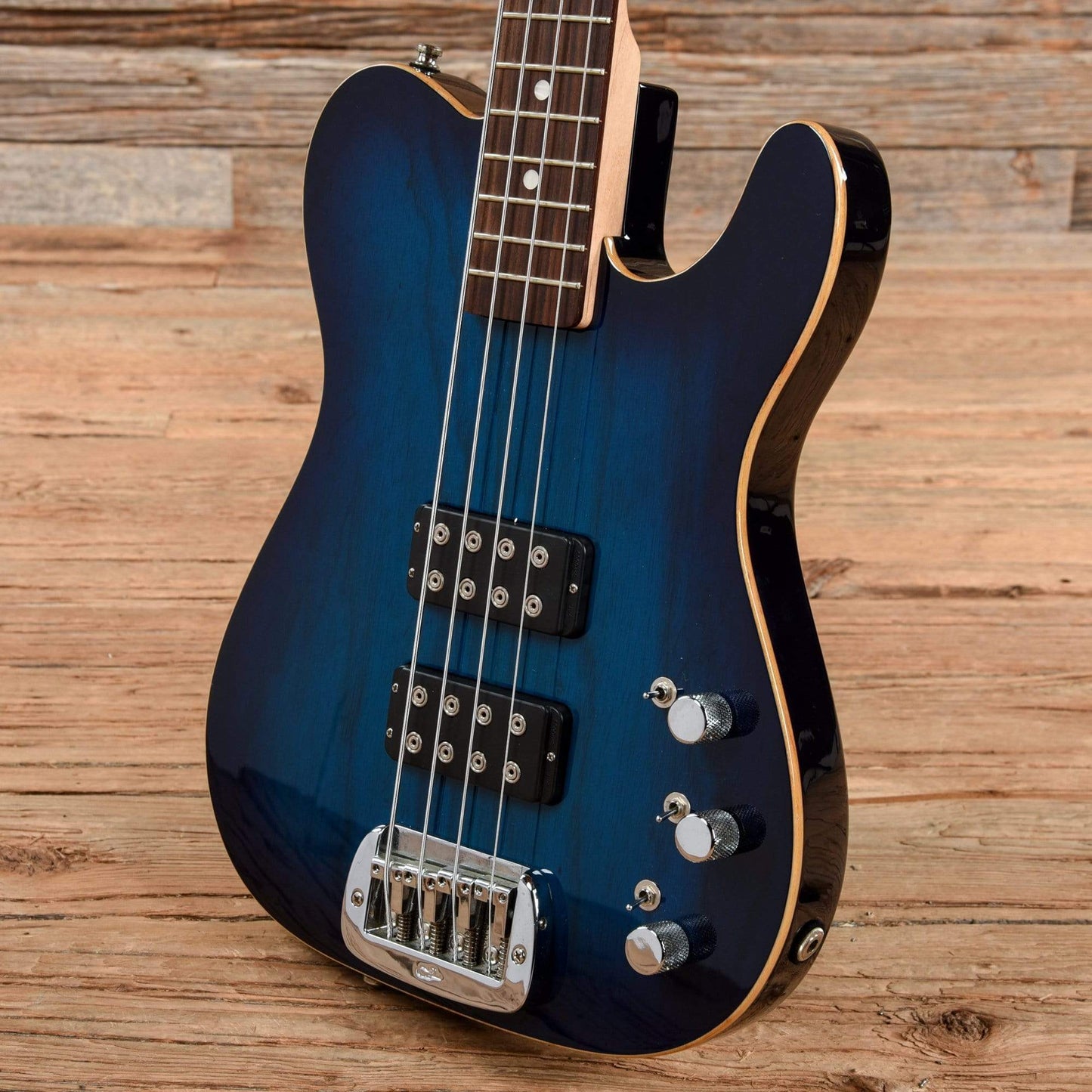 G&L USA ASAT Bass Blueburst Bass Guitars / 4-String