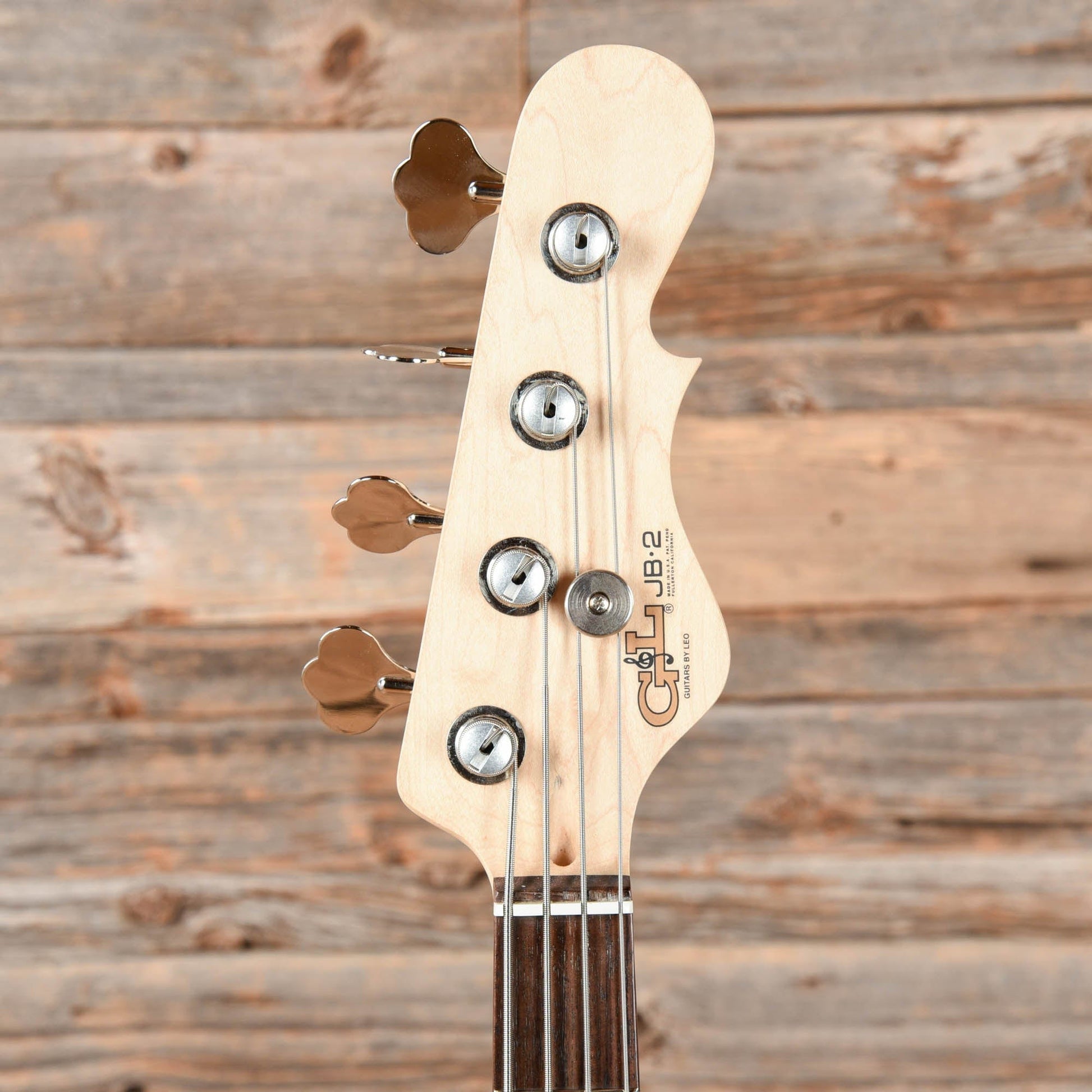 G&L USA JB-2 Transparent Blue Bass Guitars / 4-String