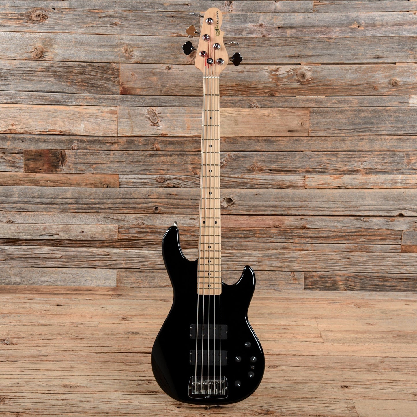 G&L Tribute Series M-2500 5-String Bass Black Bass Guitars / 5-String or More