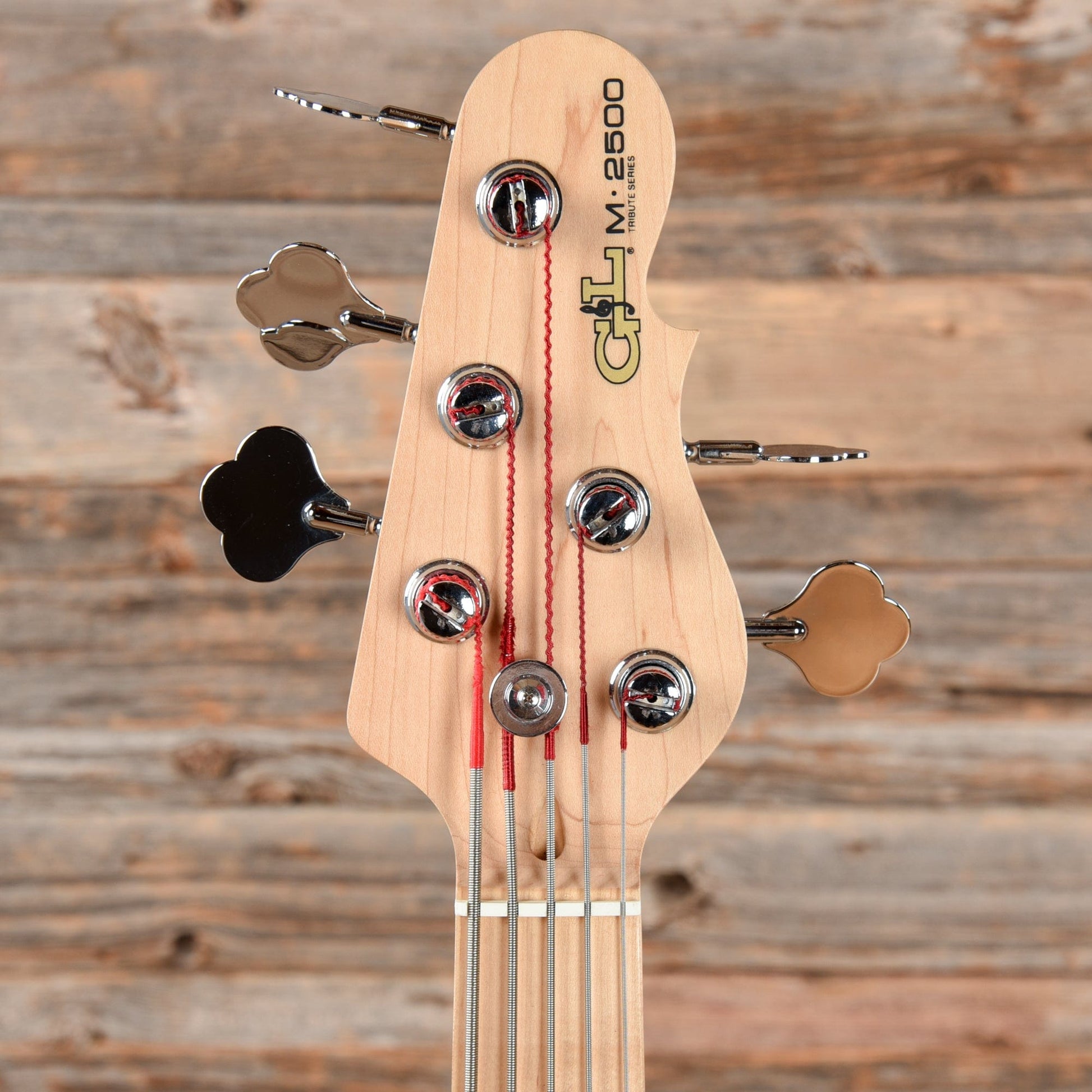 G&L Tribute Series M-2500 5-String Bass Black Bass Guitars / 5-String or More