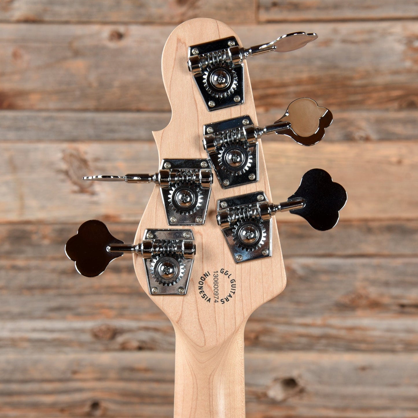 G&L Tribute Series M-2500 5-String Bass Black Bass Guitars / 5-String or More